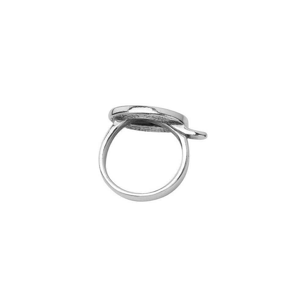 "Скарлетта" кольцо в серебряном покрытии из коллекции "Linkage" от Jenavi
