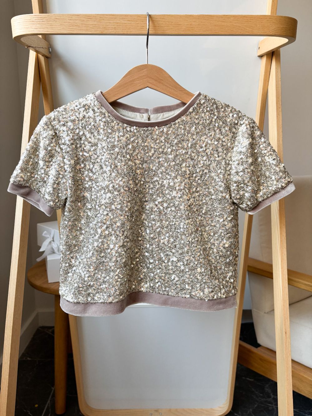 Блузка с пайетками Designer's Cat, 116