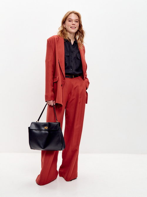 Льняные брюки