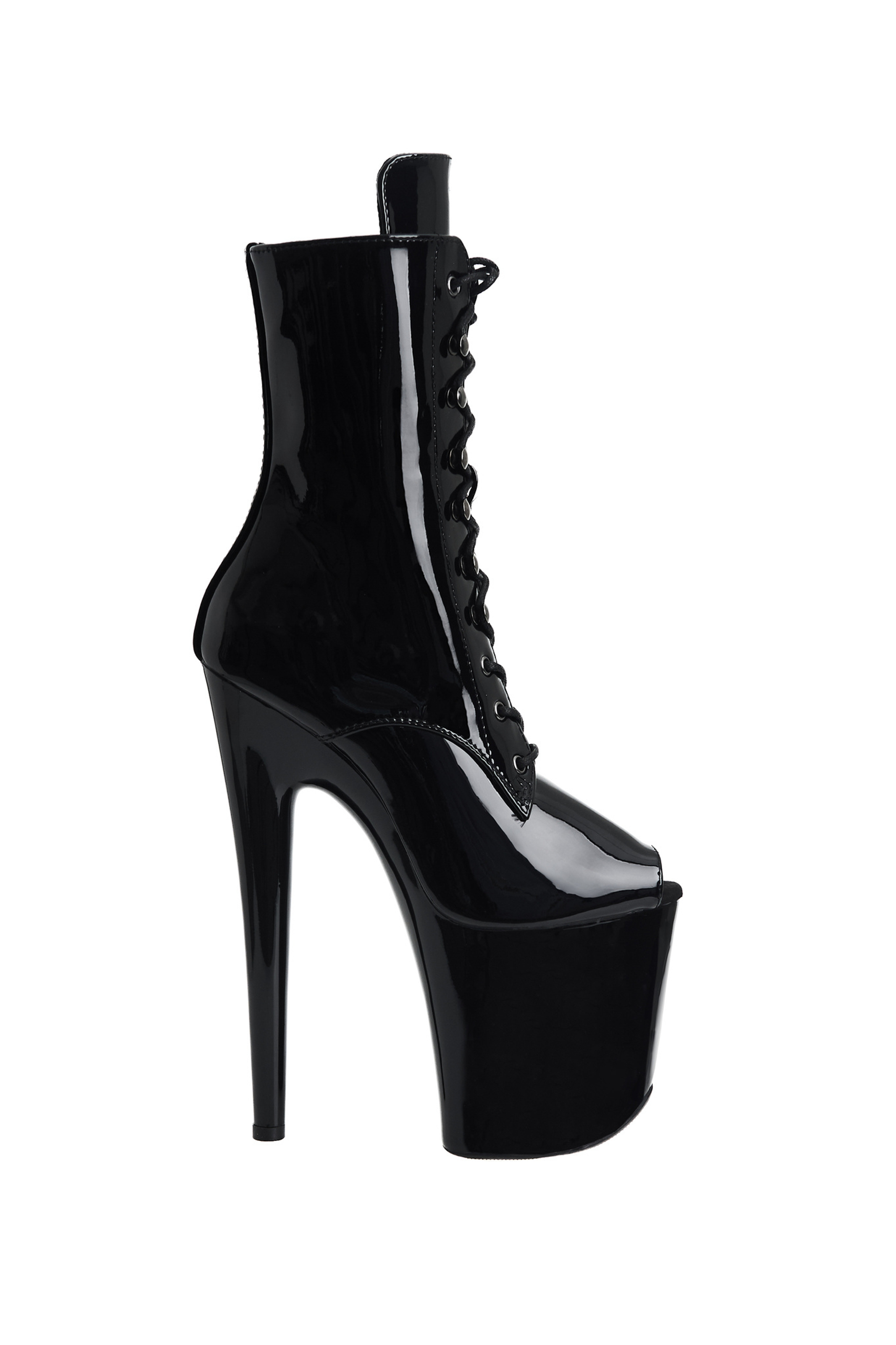 KIKO. Ботильоны тройка. Лак. Открытые - SHDB-011.2-3-lak-bl-sale39_029