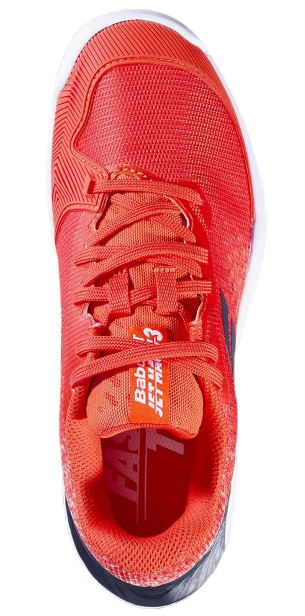 детские Кроссовки теннисные Babolat Jet Mach 3 Junior Clay - красный