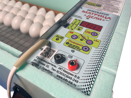 Инкубатор Матрица ДЕЛИ 72 яйца