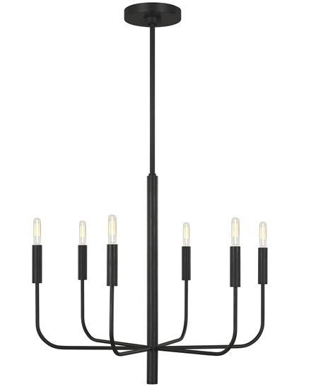 Люстра "Уорвик" black