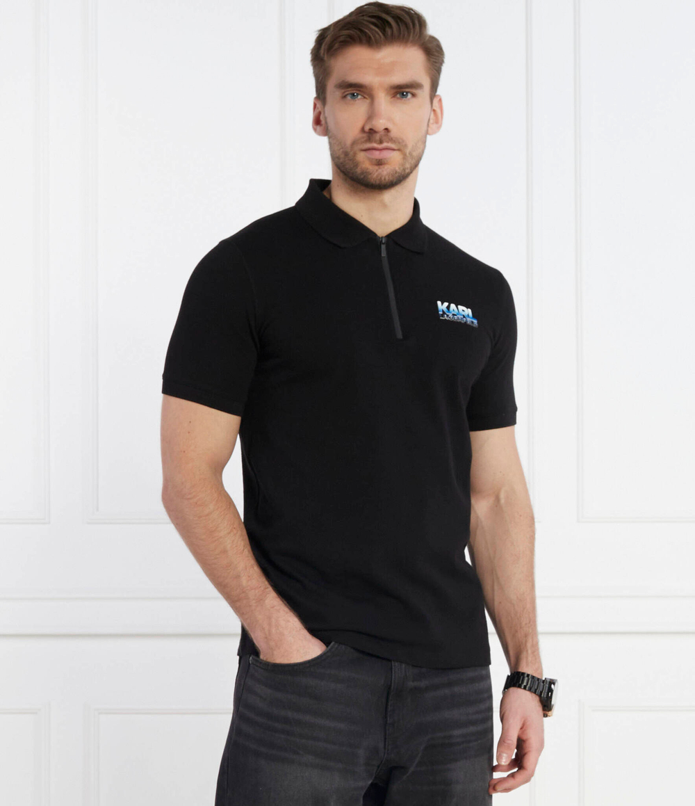 Поло Karl Lagerfeld - черный(745402 541233)