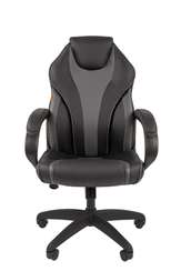 Офисное кресло Chairman 299 Россия экопремиум черный/серый