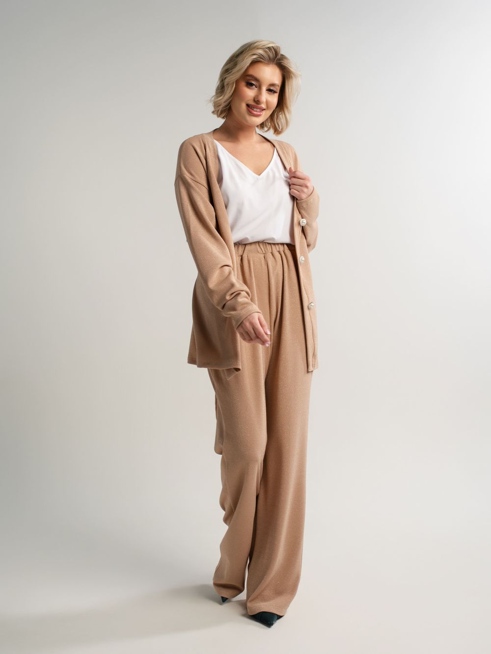 Брюки Вэлери (бежевые) Б15059-39М LT Collection