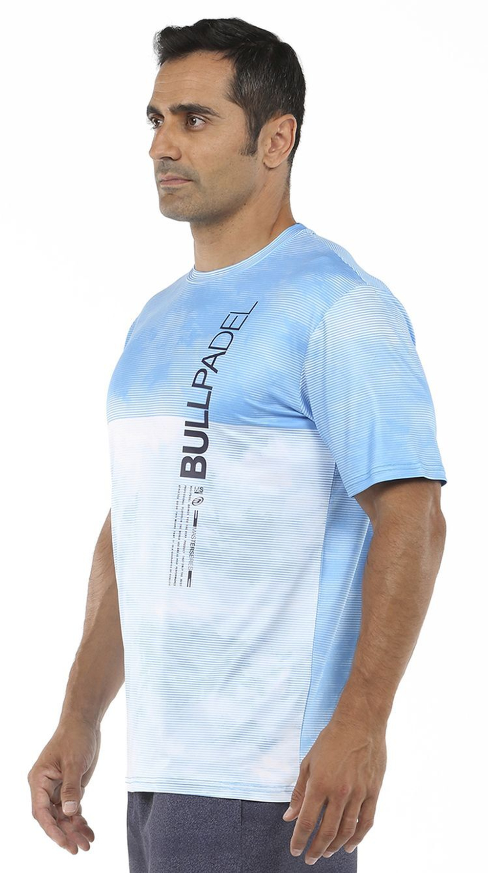 Мужская теннисная футболка Bullpadel Mitu T-Shirt Man - azul claro