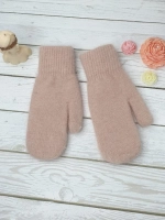 Варежки зимние теплые пушистые ангора