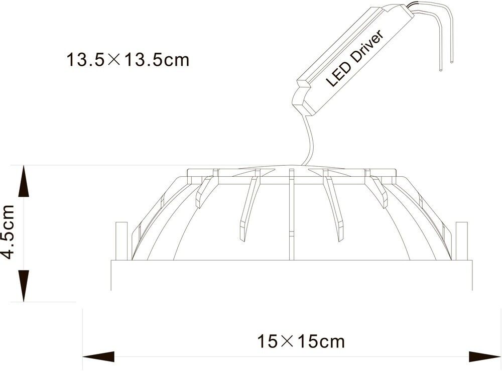 Встраиваемый светильник Arte Lamp