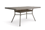 Стол обеденный прямоугольный MOKKA VILLA ROSA, серо-коричневый