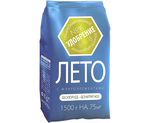 УДОБРЕНИЕ АГРОУСПЕХ ЛЕТНЕЕ С МИКРЭЛЕМЕНТ 1,5 КГ МИНЕРАЛ