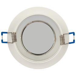 Встраиваемый светильник декоративный ЭРА DK107 WH MR16 GU5.3 белый