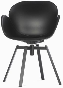 Кресло Rezeda черный пластик, вращающееся 