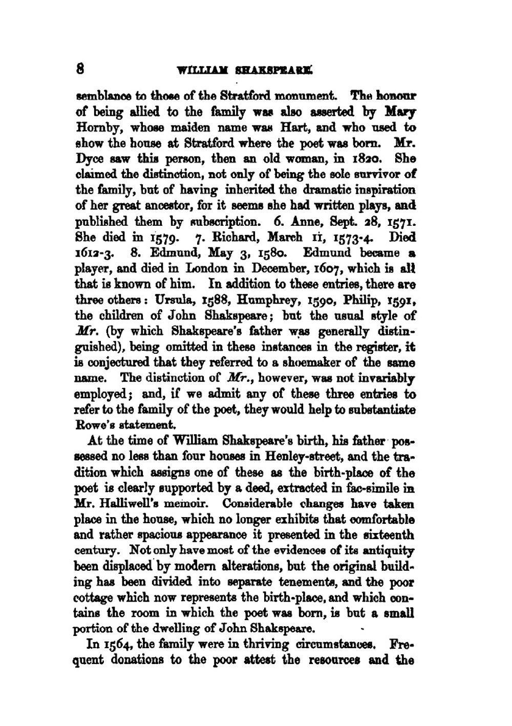 The poems of William Shakespear | William Shakespeare