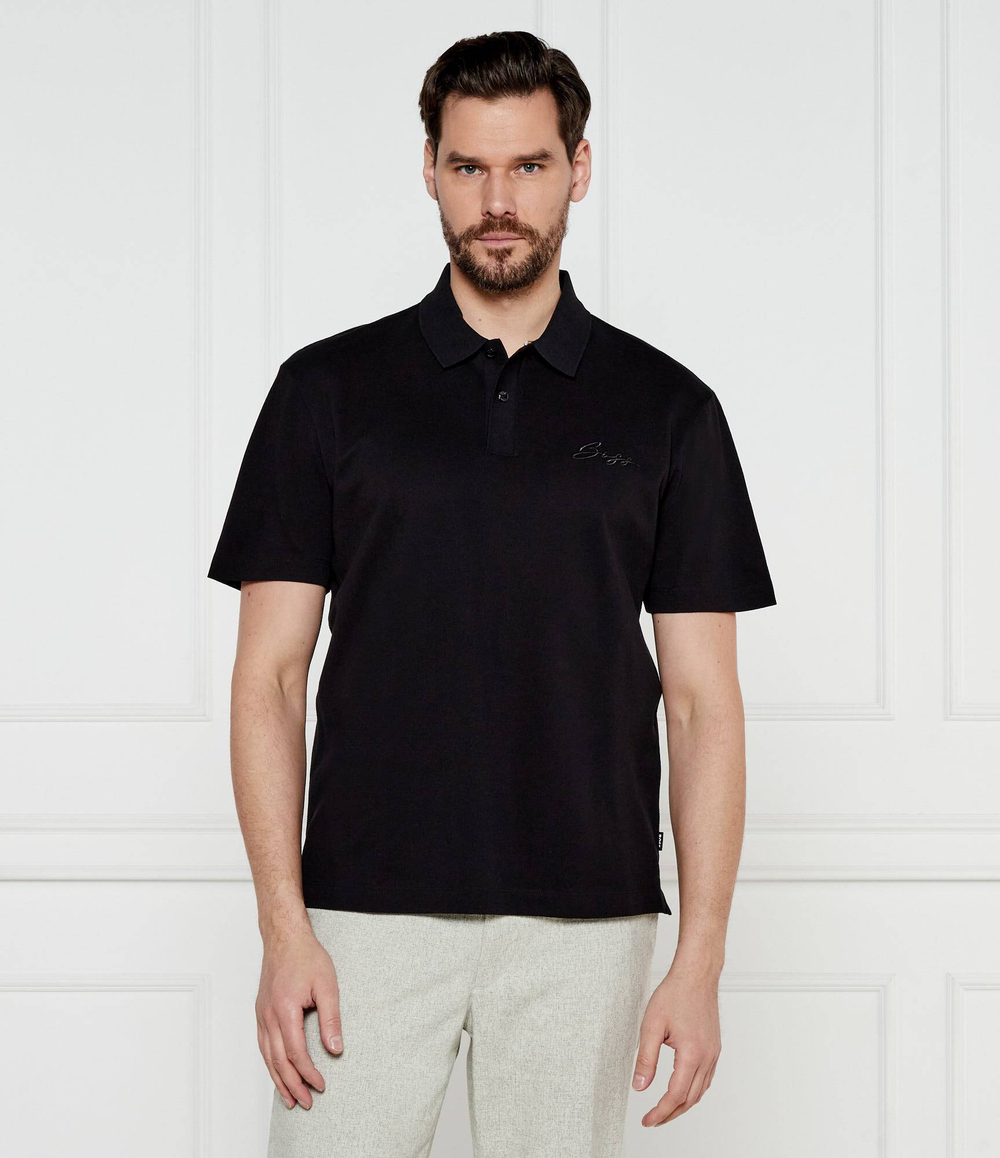 Поло C-Parris 104 BOSS BLACK - черный(50531402)