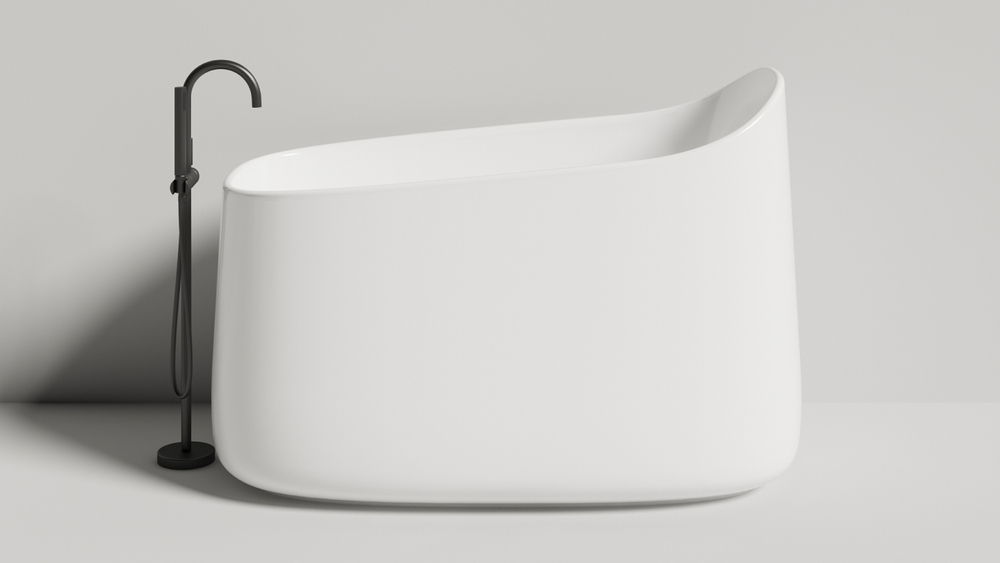 Ванна ORIENTE OFURO 140x80 матовая покраска по RAL полностью