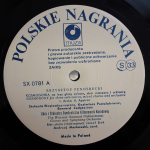 Krzysztof Penderecki / Kosmogonia (LP)