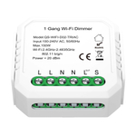 ST9000.500.01C WIFI реле 1 канал, 10A Белый - -*Max 2300W/250W - Ra  IP20 L46xW46xH18 100-240V