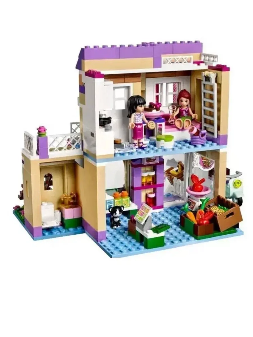 Конструктор Френдс Продуктовый рынок 338 деталей