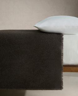 Zara Home покрывало из шерсти, серый