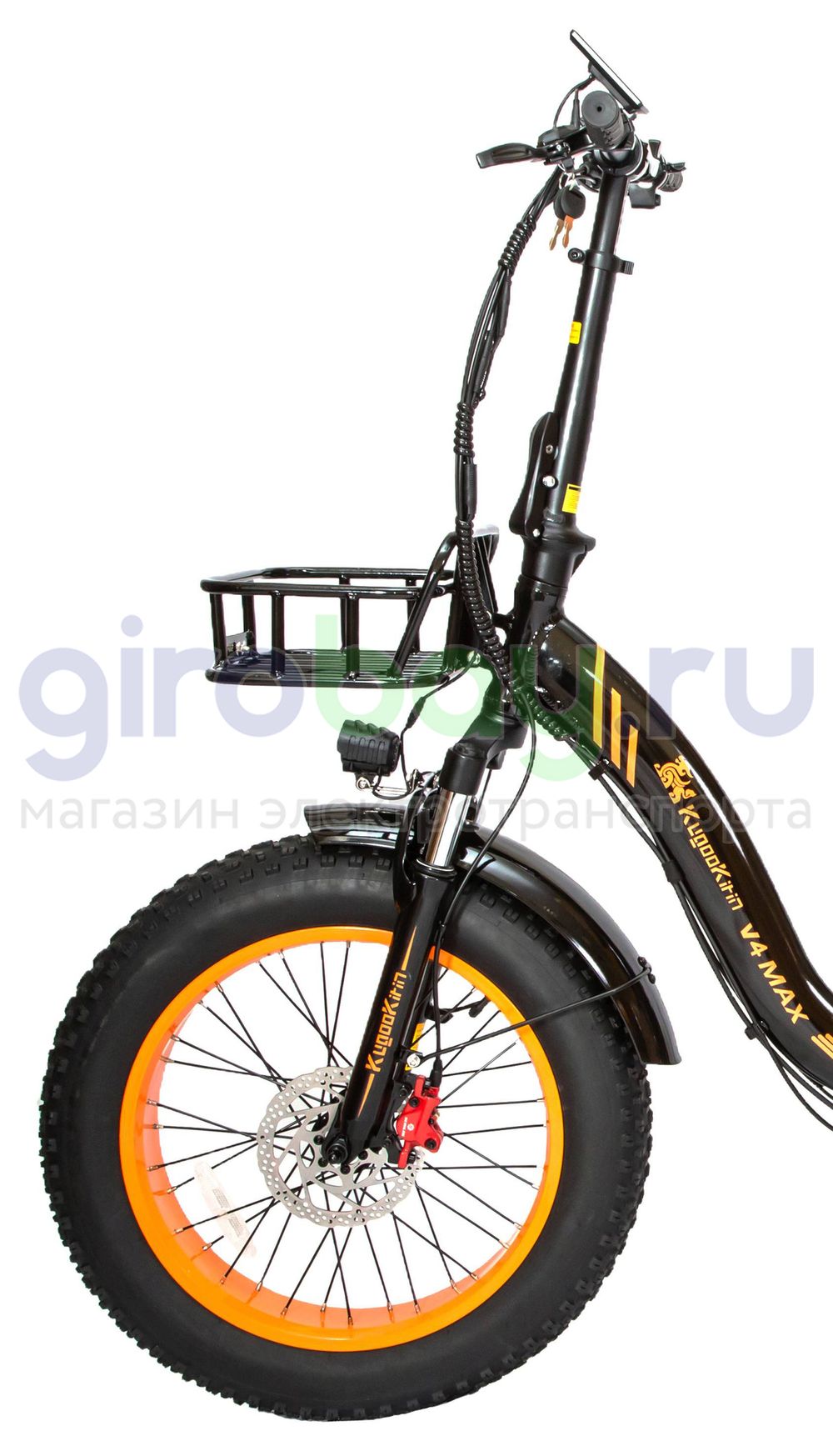 Электровелосипед Kugoo Kirin V4 PRO MAX (48V/15.6Ah) фото 8 фото №10