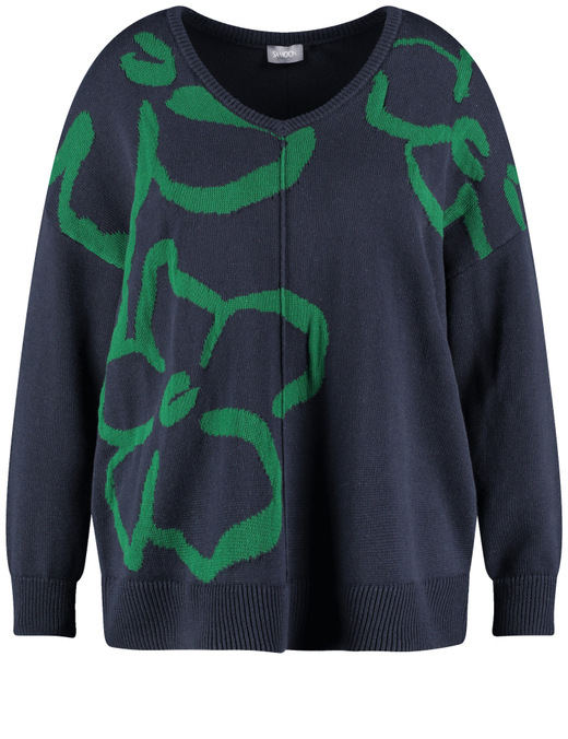 Пуловер из хлопка