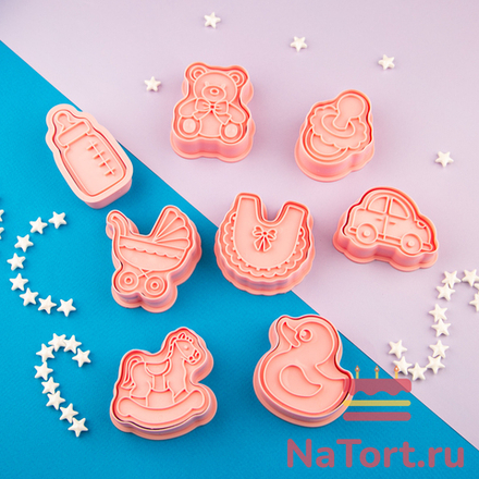 Набор вырубок «Детский набор» 8 шт