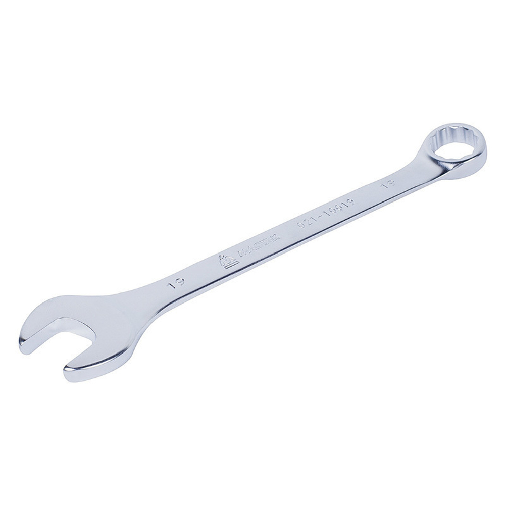 МАСТАК (021-10019H) Ключ комбинированный 19 мм