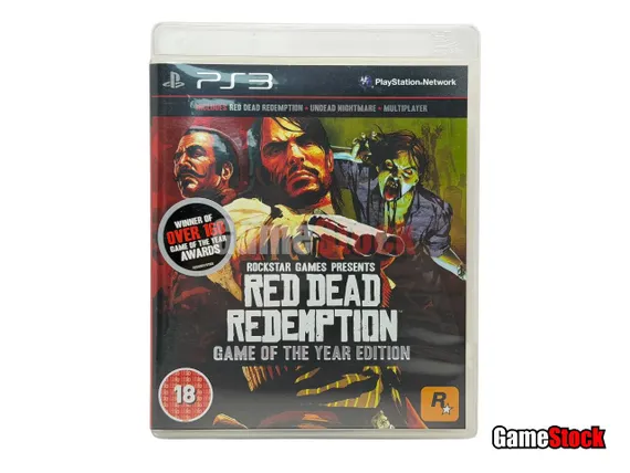 PS3 Red Dead Redemption Game of the Year Edition (Б/У, Английская версия, BLES-01294)