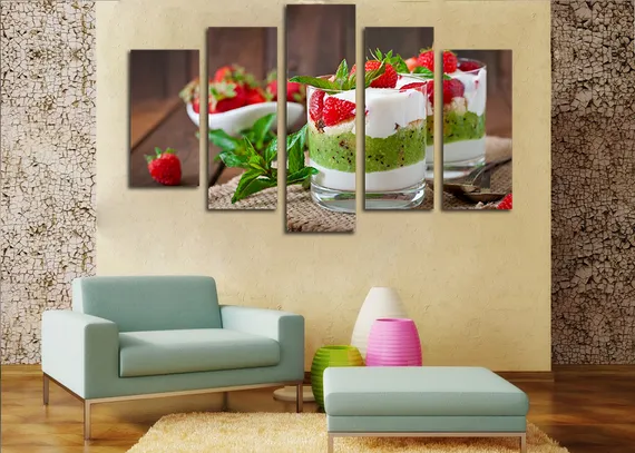 Модульная картина "Лакомное ассорти"