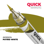 Акриловый маркер AK Interactive Quick Marker Putrid White