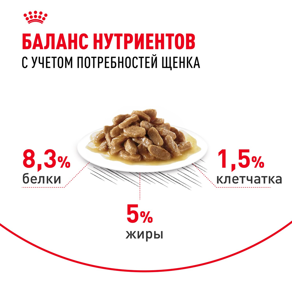 Royal Canin Maxi Puppy Влажный корм для щенков крупных пород в возрасте до 15 месяцев 100г