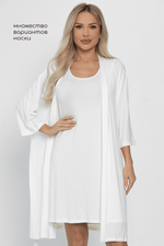 Платье-майка для дома Шелк вискозы (молочная) П14491-52М LT Collection