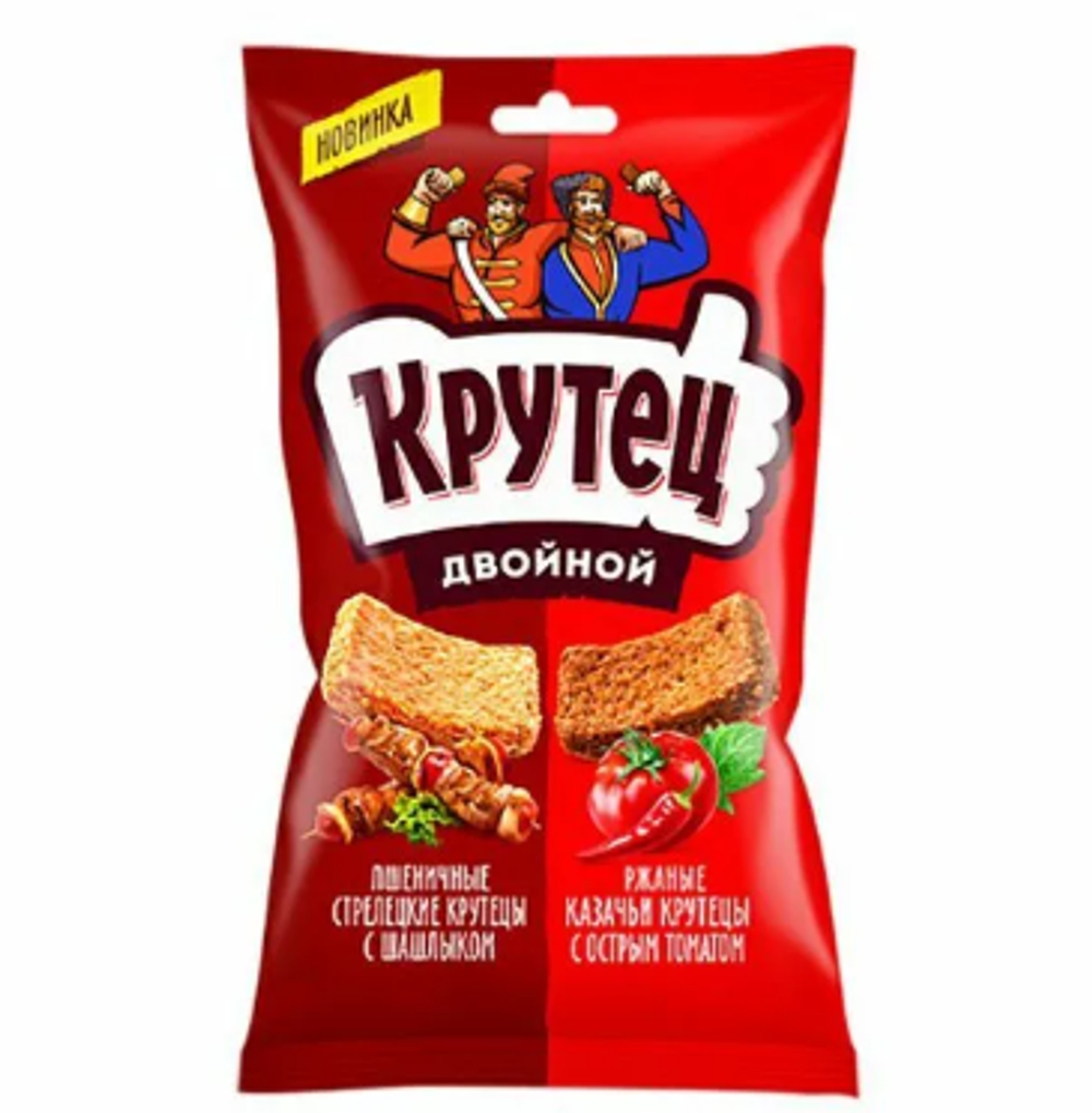 Гренки Крутец со вкусом телятина с аджикай