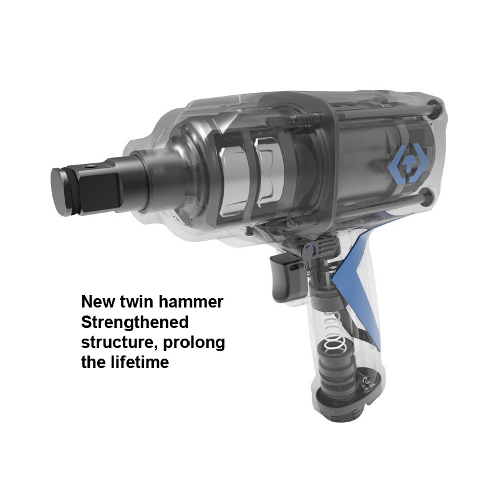 KING TONY (33481-095) Гайковерт пневматический ударный 1/2", 1288 Нм