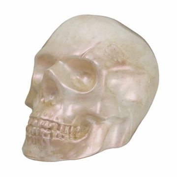 Статуэтка череп перламутр 7 см гипс (004)