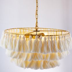 Подвесная Люстра Tassel Бежевый By Imperiumloft