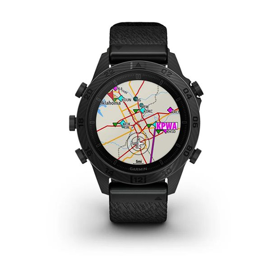 Умные часы Garmin MARQ Commander (Gen 2) Carbon Edition 46 мм