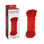 Красная веревка для связывания Reatrain Me Rope 10 метров (Цвет: красный)