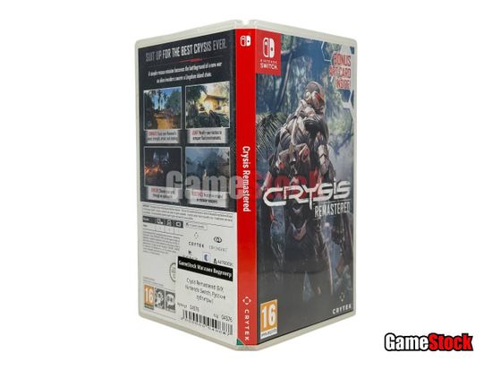 Crysis Remastered (Nintendo Switch, Русские субтитры, Б/У)