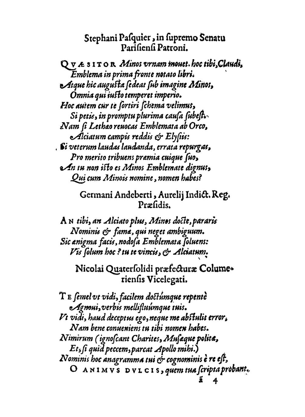 Andreae Alciati i.v.c. emblemata | Andrea Alciati