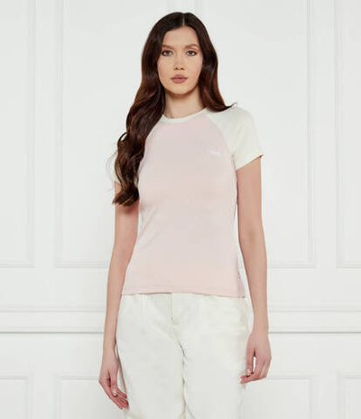 Футболка RAGLAN EMBRO Guess Jeans - пудро-розовый(W5GP61 KA0H1)