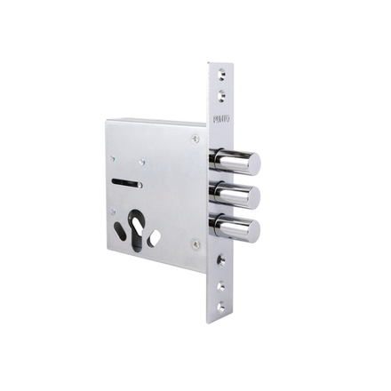 Корпус врезного замка цилиндровый MDV30/C-65.00 CP хром тех.уп.