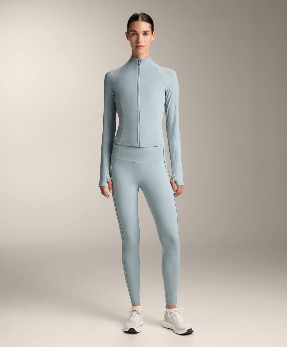 Oysho Куртка из высокотехнологичной ткани, светло-голубой