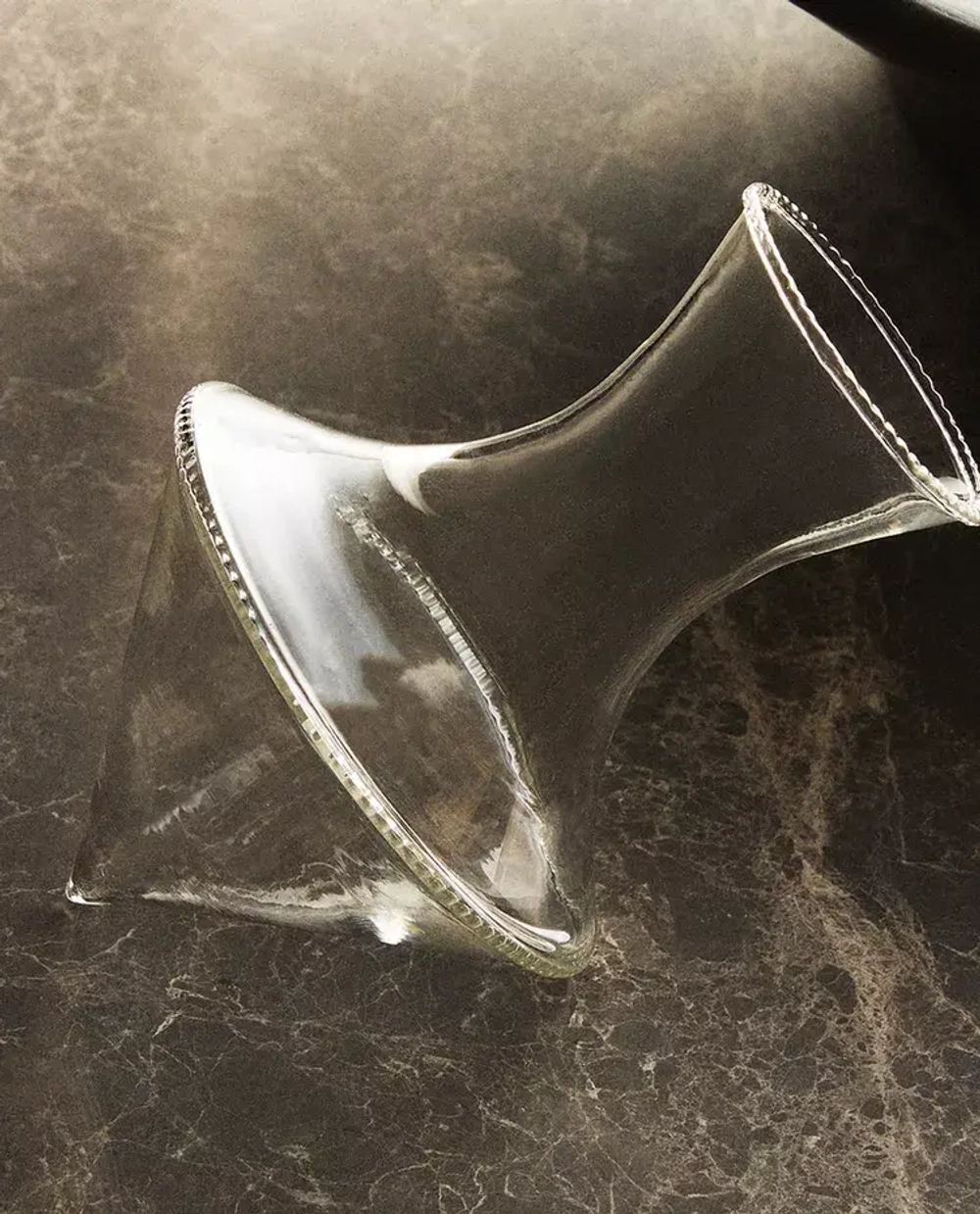 ZARA HOME СТЕКЛЯННАЯ ВАЗА, ПРОЗРАЧНЫЙ