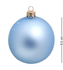 Элита НФШ-1049 Ел. украшение Шар «Девочка с медвежонком» 85 мм