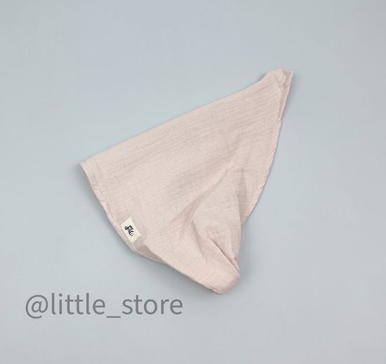 Косынка муслиновая, Бежевая пудра