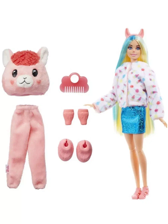 Кукла Барби Кьюти Ривл Cutie Reveal Лама HJL60