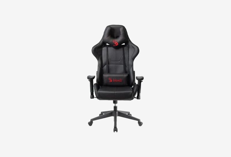 Кресло A4Tech экокожа черный 88x39x67GC-500