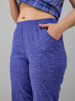 Пижама с бриджами КД-61/рогожкавасилек-цепочка